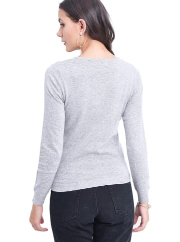 ASSUILI Pullover in Hellgrau