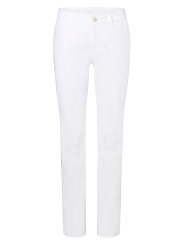Timezone Spodnie chino "Mirali" - Regular fit - w kolorze białym