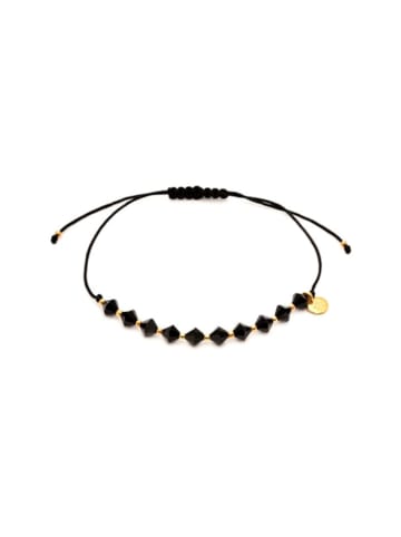 Ania Kruk Armband in Schwarz mit Edelsteinen