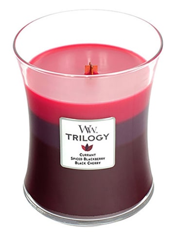 WoodWick Świeca zapachowa "Trilogy - Sun-Ripened Berries" - 275 g