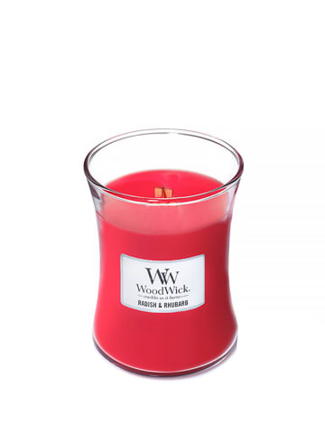 WoodWick Średnia świeca zapachowa - Radish & Rhubarb - 275 g