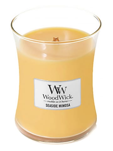 WoodWick Średnia świeca zapachowa - Seaside Mimosa - 275 g