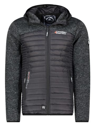 Canadian Peak Fleecejacke "Uchampion" in Schwarz