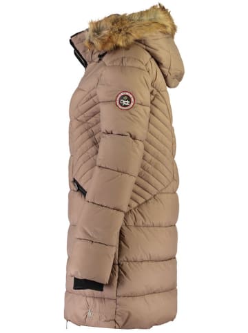 Canadian Peak Wintermantel "Akapeak" in Taupe