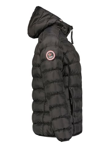 Canadian Peak Doorgestikte jas "Bambolineak" zwart