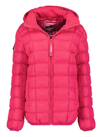 Canadian Peak Doorgestikte jas "Bambolineak" roze