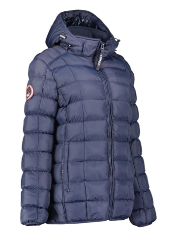 Canadian Peak Doorgestikte jas "Bambolineak" donkerblauw