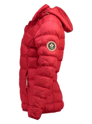 Canadian Peak Steppjacke "Bambolineak" in Rot