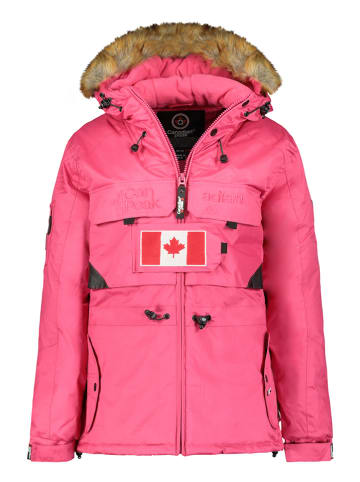 Canadian Peak Kurtka zimowa "Bantouneaka" w kolorze różowym