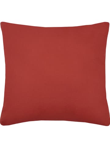 STOF France Kissen "Duo"in Rostrot/ Beige - (L)50 x (B)50 cm