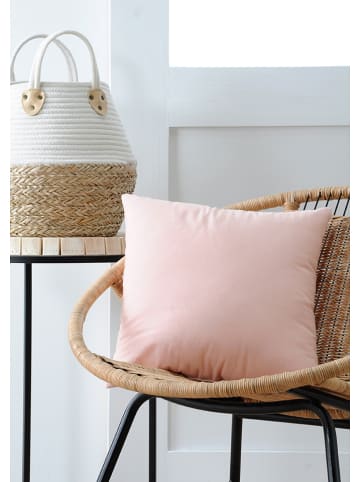 STOF France Kussen "Duo" lichtroze - (L)40 x (B)40 cm