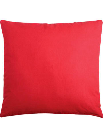 STOF France Kissen "Duo" in Rot - (L)40 x (B)40 cm