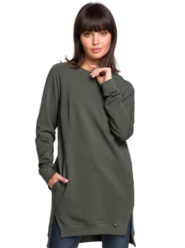 Be Wear Bluza w kolorze oliwkowym