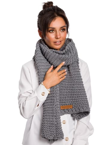 Be Wear Schal in Grau - (L)168 x (B)32 cm