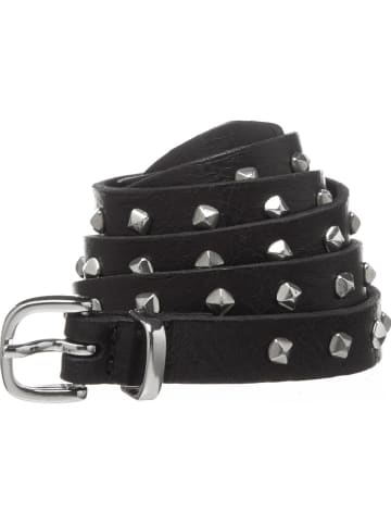 BRAX Leren riem zwart