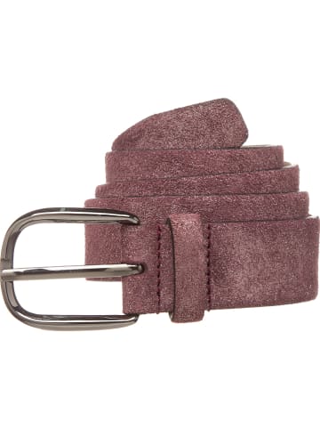 BRAX Leren riem bordeaux