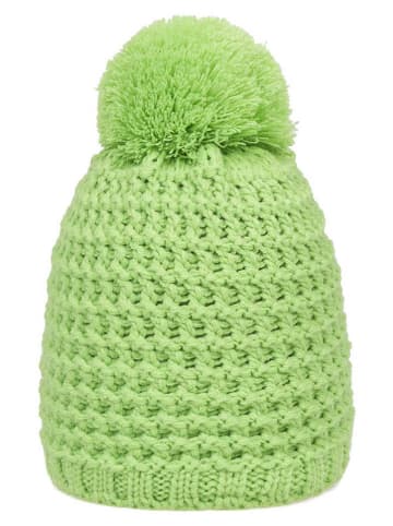 Döll Muts met pompon groen