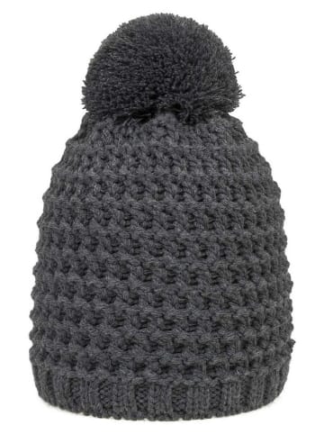 Döll Muts met pompon antraciet