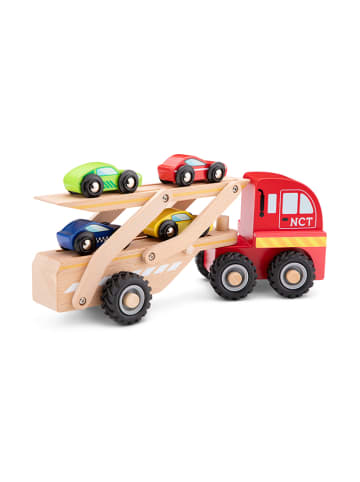 New Classic Toys Transporter samochodów z akcesoriami - 18 m+