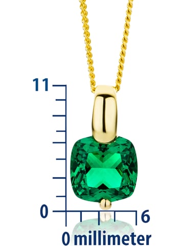 Revoni Gold-Halskette mit Anhänger - (L)45 cm