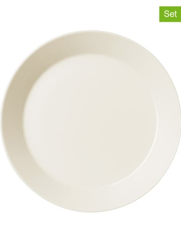 iittala 6er-Set: Dessertteller "Teema" in Weiß - Ø 21 cm