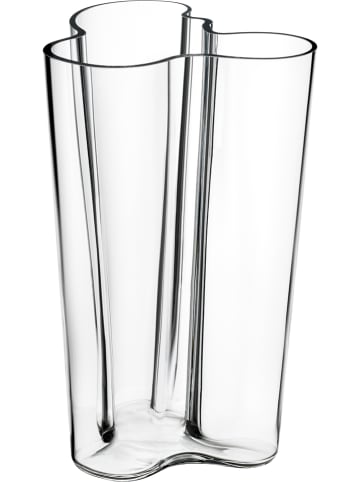 iittala Vase "Aalto" in Transparent - (H)25 cm