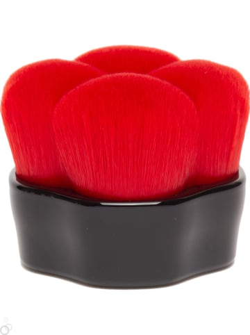 Shiseido Pędzel "Hanatsubaki Hake Polishing" w kolorze czerwono-czarnym do pudru