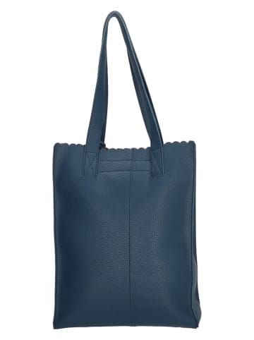 Charm Shopper bag w kolorze granatowym - 30 x 40 x 10 cm
