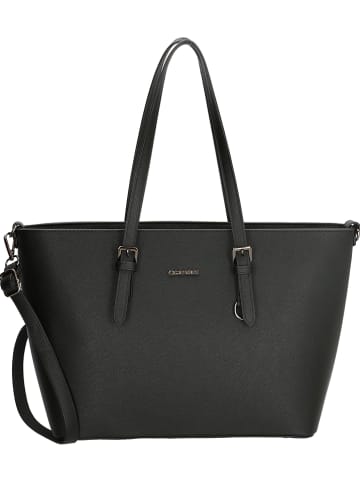 Charm Shopper bag w kolorze czarnym - 41 x 27 x 14 cm