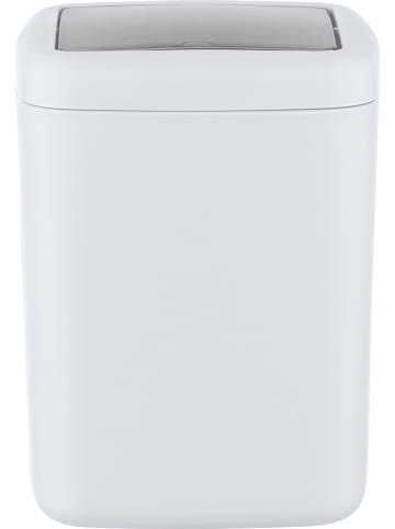 Wenko Prullenbak met swingdeksel "Barcelona S" wit - 3 l
