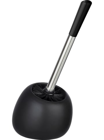 Wenko Zestaw WC "Polaris" w kolorze czarnym - wys. 34,5 cm