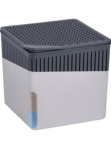 Wenko Luftentfeuchter "Cube" in Grau - (B)16,5 x (H)15,7 x (T)16,5 cm