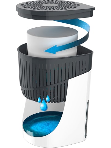 Wenko Osuszacz powietrza "Drop" w kolorze białym - (W)23 x Ø 15 cm