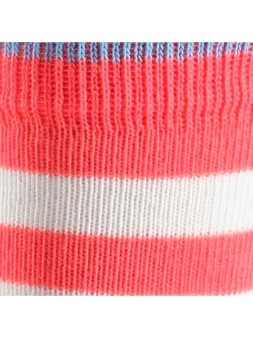 ESPRIT 2er-Set: Socken in Hellrot/ Weiß