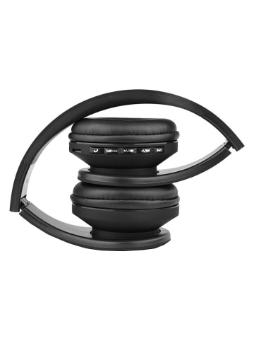 Bluetooth-Over-Ear-Kopfhörer in Schwarz