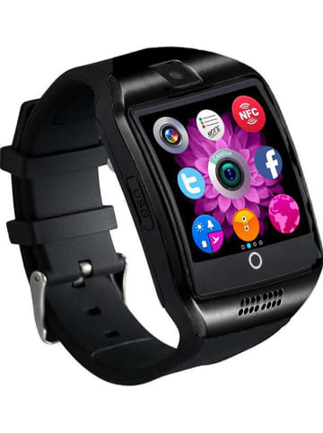 SmartCase Smartwatch in Schwarz