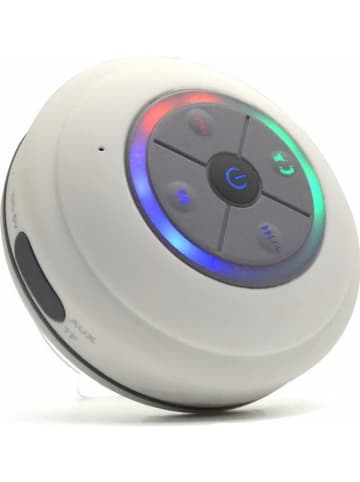 SmartCase Wasserfester Bluetooth-Lautsprecher in Weiß