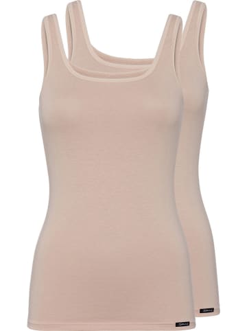Skiny 2er-Set: Hemdchen in Nude