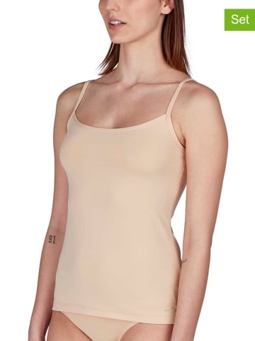 Skiny 2-delige set: hemdjes nude