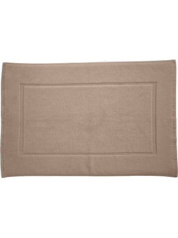 Soft by Perle de Coton Dywanik łazienkowy w kolorze szarobrązowym