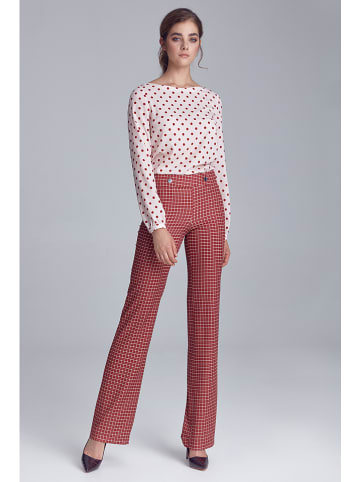 Nife Broek rood/wit