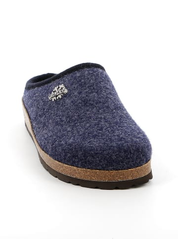 Grünland Pantoffels donkerblauw