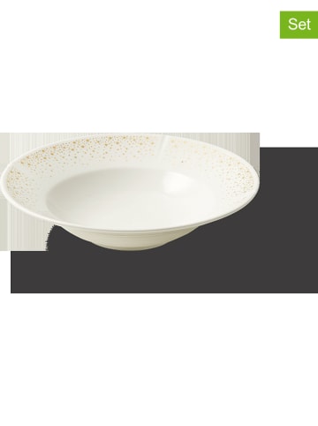 Rosendahl Talerze (4 szt.) "Moments" w kolorze białym do makaronu - Ø 25 cm