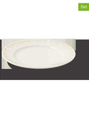 Rosendahl Talerzyki deserowe (4 szt.) "Moments" w kolorze białym - Ø 23 cm