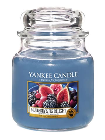Yankee Candle Średnia świeca zapachowa - Mulberry & Fig Delight - 411 g