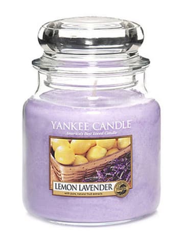 Yankee Candle Średnia świeca zapachowa - Lemon Lavender - 411 g