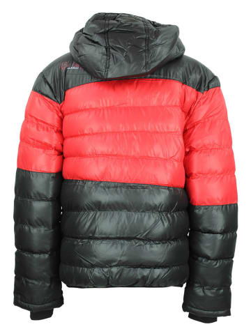 Peak Mountain Winterjas "Ecaptin" zwart/rood