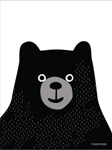 roommate Plakat "Black Bear" - 40 x 30 cm