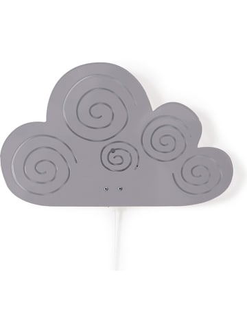 roommate Wandleuchte "Cloud" in Grau - (B)33 x (H)20,5 cm