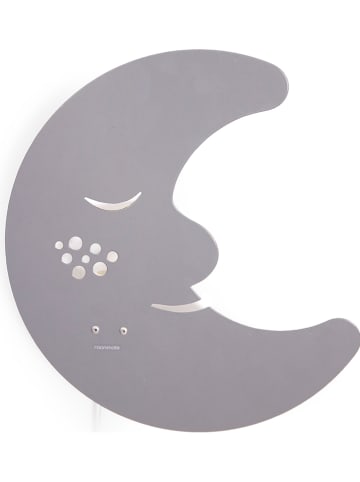 roommate Wandleuchte "Moon" in Grau - (B)25,5 x (H)27 cm